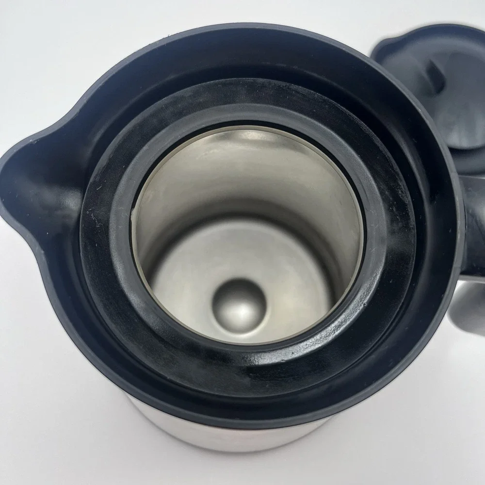 Keurig 40647 2.0 Coffee Carafe 4 Cup Capacity Silver Black Stainless Steel